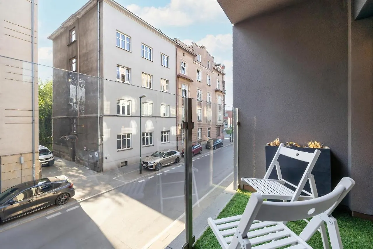 Solna Cracow Air-Conditioned Apartment With Balcony By Noclegi Renters Krakow Poland