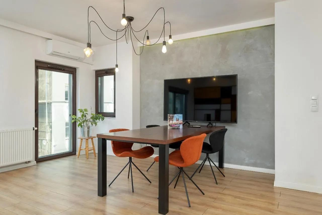 Solna Cracow Air-Conditioned Apartment With Balcony By Noclegi Renters Krakow
